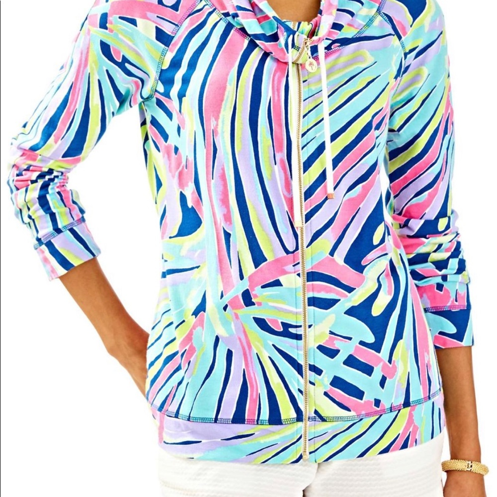 Lilly Pulitzer Angela Zip up Jacket